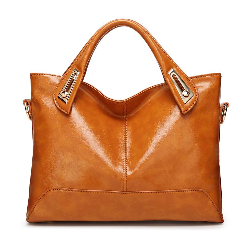 

Большая вместительная сумка из вощеной кожи с промасленным покрытием в стиле ретро для поездок на работу через плечо. Сумка-мессенджер