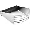 Stainless Steel Flour Mixer and Divider with Cutter Blade for Baking and Cooking, 12-Inch Size, Heavy-Duty Design