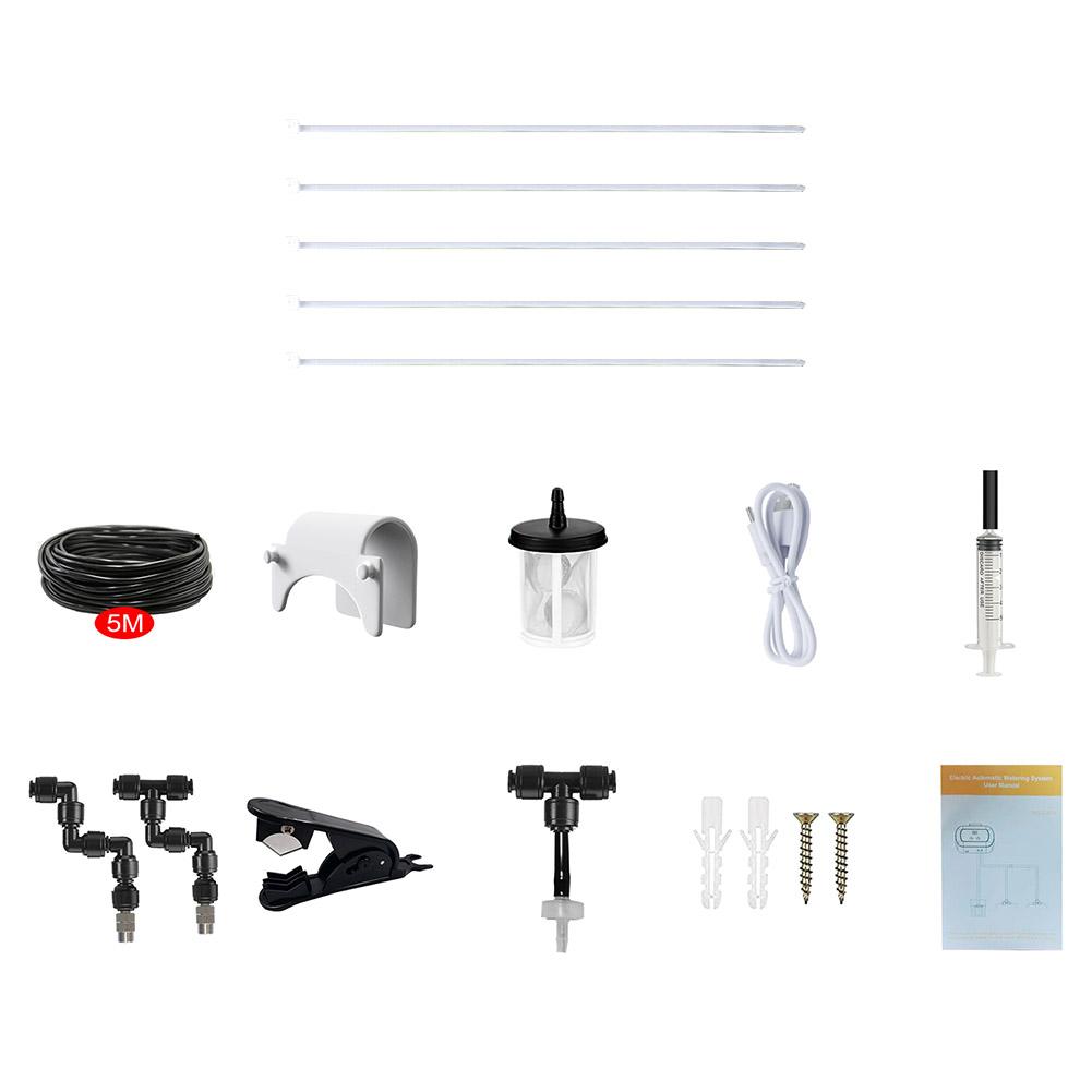 Automatický postřikovač pro plazy s 360° nastavitelnými tryskami Zvlhčovače pro plazy pro chameleony, hady, žáby, želvy a ještěrky