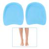 Heel Support Cups Shock Absorption Elastic Heel Pad Breathable Half Heel Insole for Pain Relief