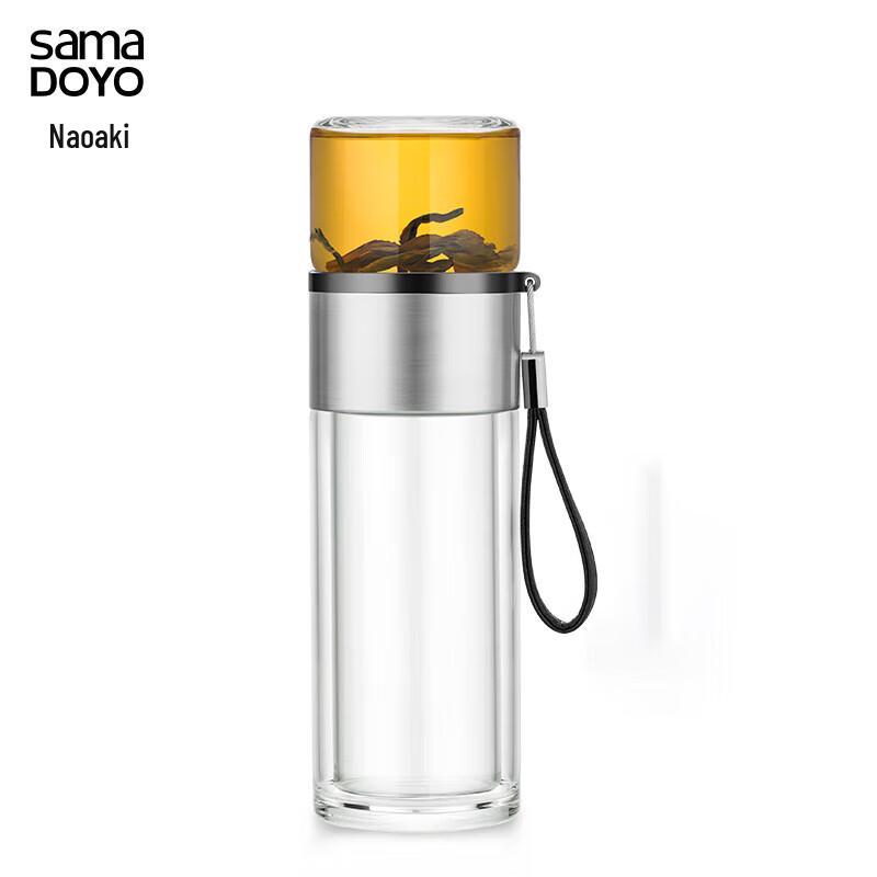 

Shangming Portable Tea Infuser Glass Bottle