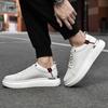 Scarpe da Ginnastica in Pelle da Uomo alla Moda Scarpe con Zeppa Scarpe Rialzanti Traspiranti Scarpe più Alte di 8 cm Scarpe da Uomo per il Tempo Libero Moda Scarpe Sportive