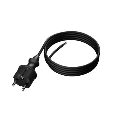 Rubber Power Cable with Straight Plug 4M 3X1Mm2 16A Ip44 H07Rn-F