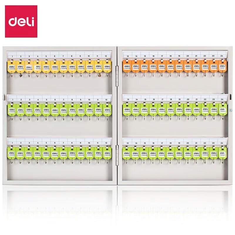 Deli 72-Position Wall-Mounted Key Cabinet