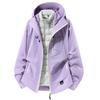 New A/W Unisex 3-in-1 Shell Jacket with Detachable Down Liner - Windproof & Waterproof for Outdoor Adventures
