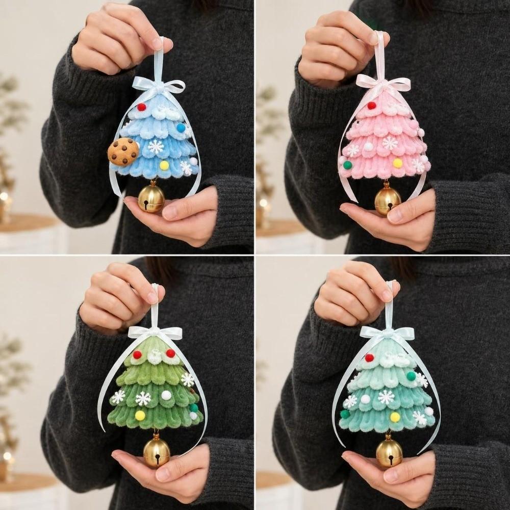 Hängendes Plüschtier Puppe Material-Set Weihnachtsdekorationen Weihnachts-Windspiel Weihnachten Party