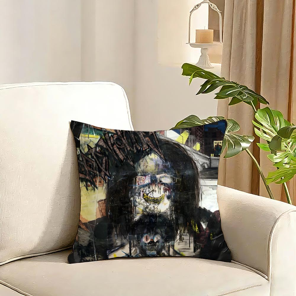 BBladee Album Cold Visions 333 Exeter Cushion Cover Reversible Plush Pillow Cover Soft Fluffy Home Decor for Sofa Bedroom