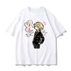 One Piece Printed Tshirt Sanji Chopper Casual and Comfortable Cotton Parentchild Wear