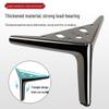 Metal Triangle Sofa, Cabinet & Table Support Legs - Heightening Furniture Legs