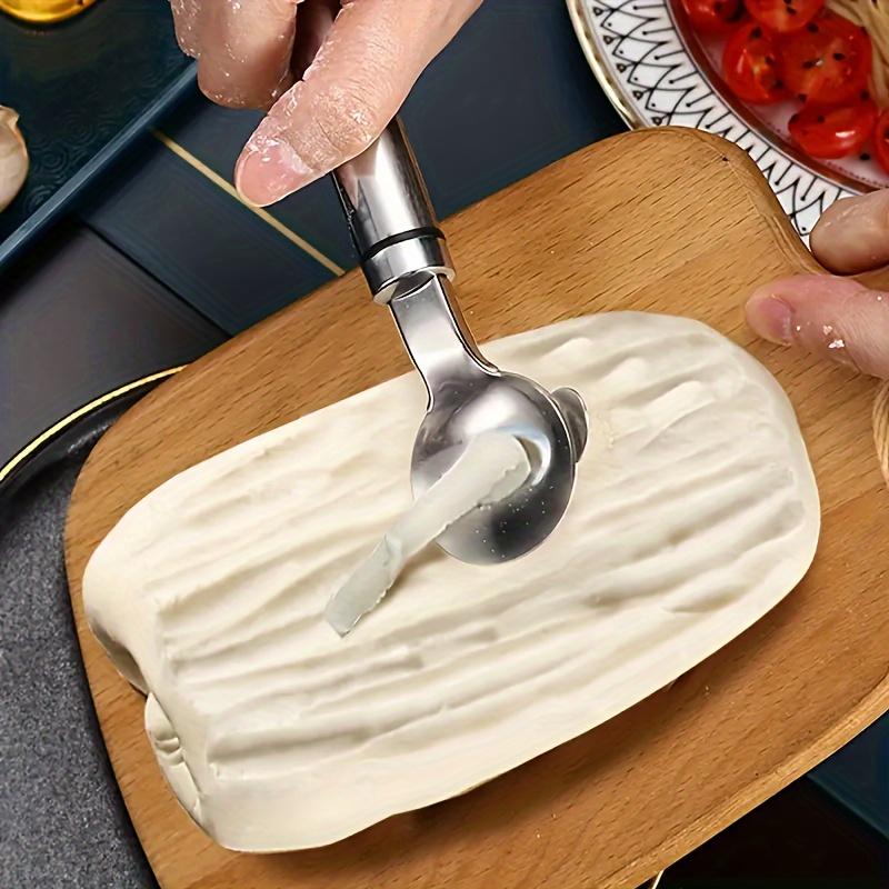 Dough Razor Stainless Steel Knife Dough Knife Hand Shaver Household Kitchen Gadgets Handmade Dough Shaver