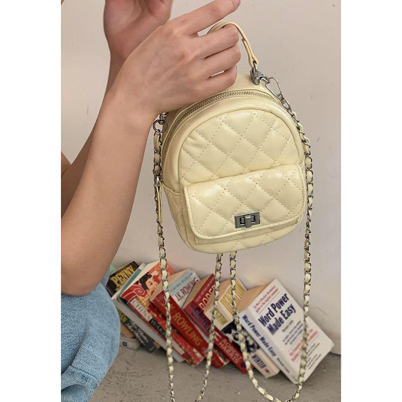 Korean Fashion Women's Travel Backpack Bucket Bag Trend 2025