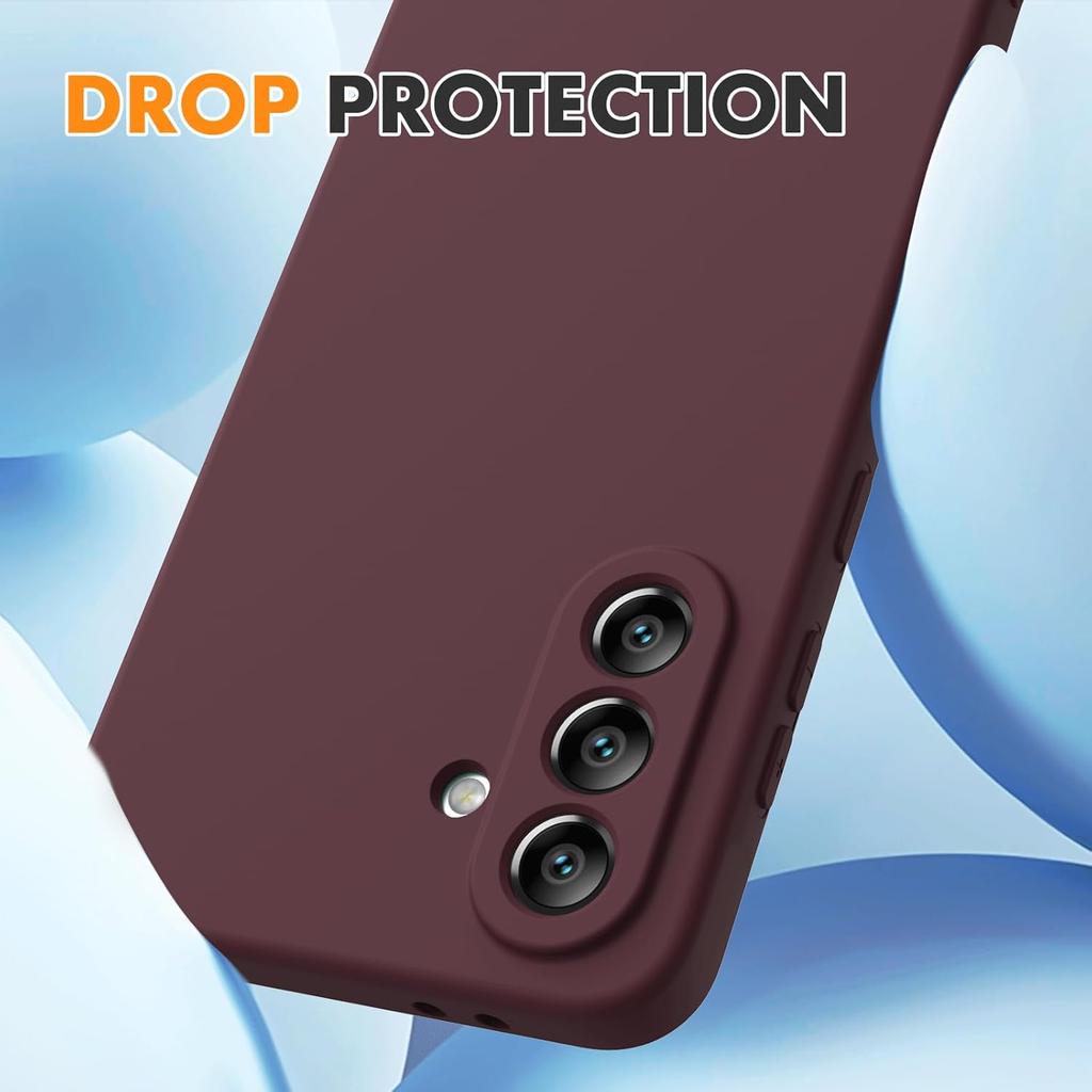 For Samsung Galaxy A17 A37 A57 A56 A36 A55 A54 A53 A52 A34 A33 A35 A15 S20 S21 S22 S23 S24 S25 FE S26 Plus Ultra Liquid Silicone Case Cover Silicon