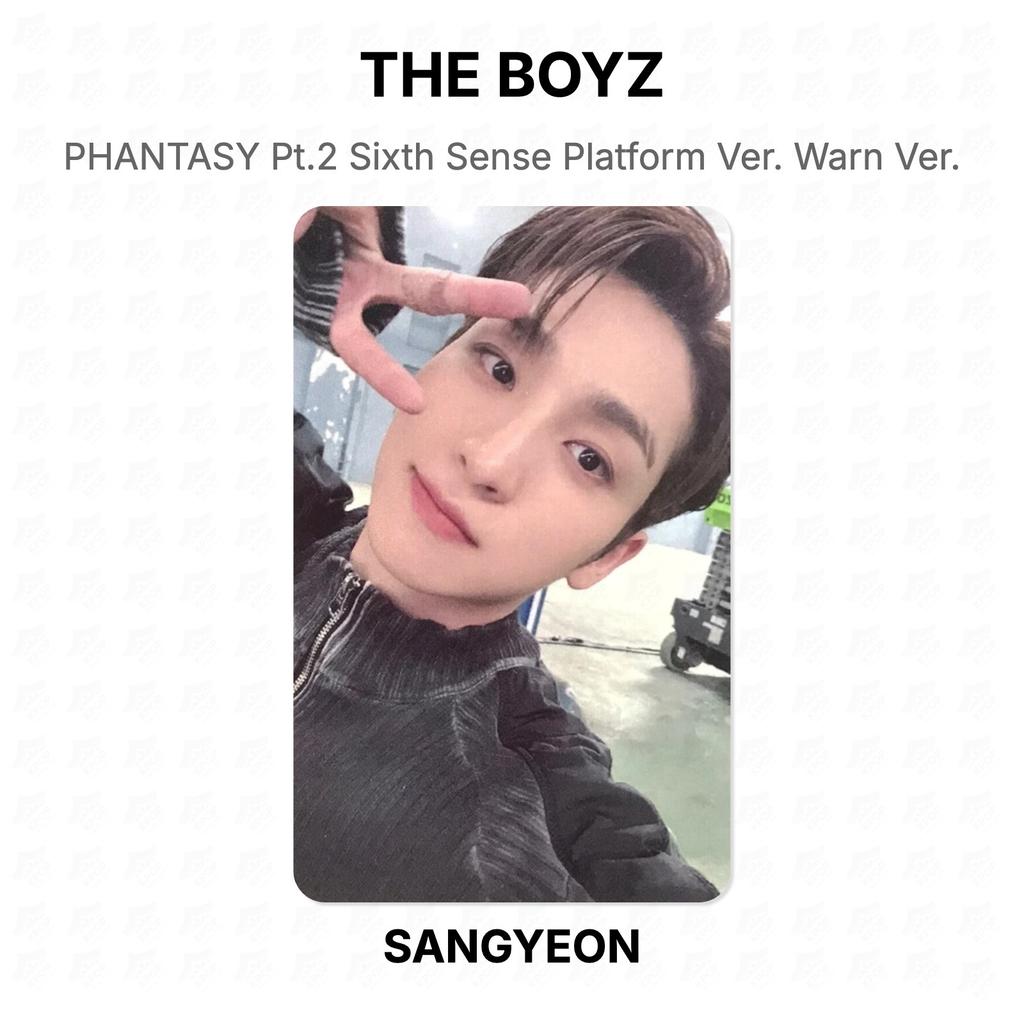 THE BOYZ PHANTASY Pt.2 Sixth Sense Platform Ver. Warn Ver. Official Photocard