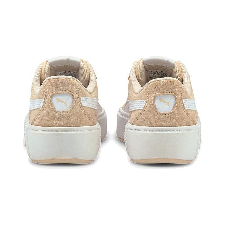 PUMA Smash Platform V2 Suede 'Khaki White' Women's 373037-06