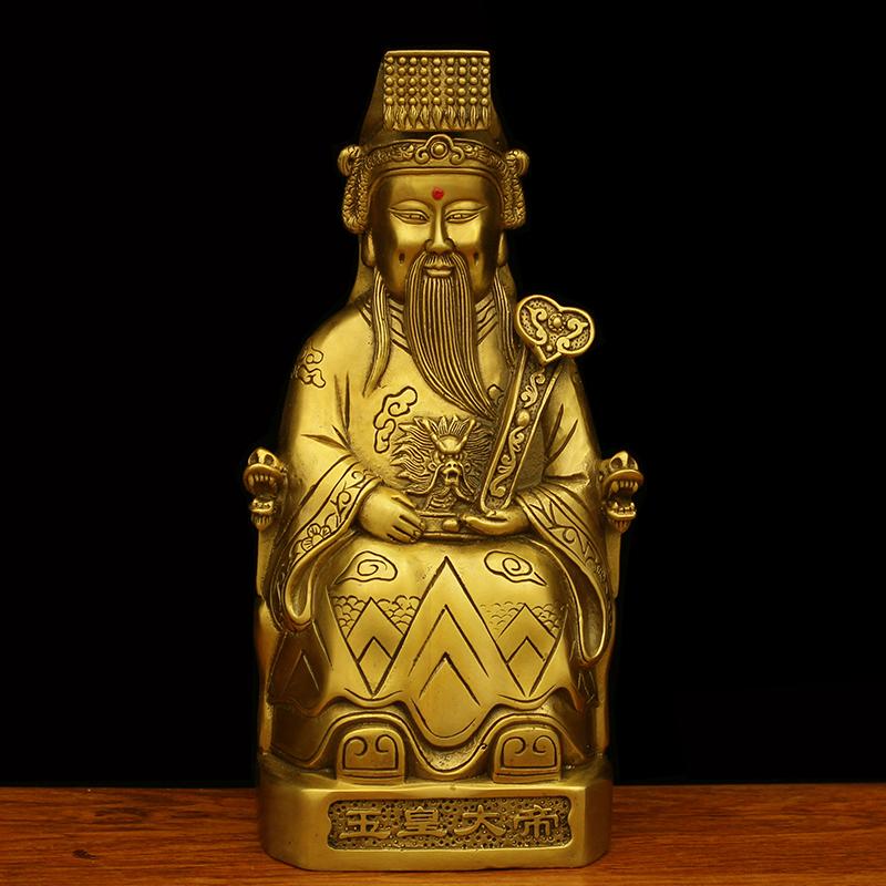 Home Furnishings Statue of Queen Mother of the Jade Emperor Home Offerings of Buddha Statues Metal Buddha Statue