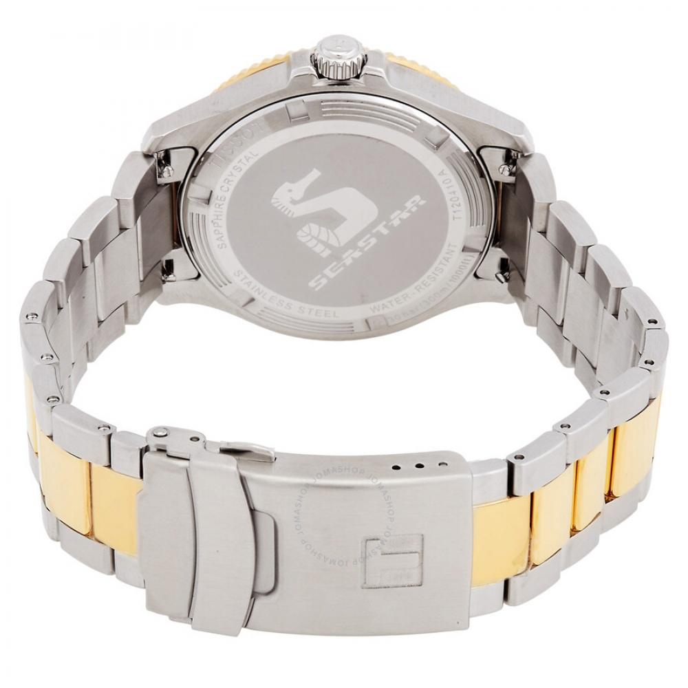 Tissot T SporT quarTz Black Dial Men S waTch T120.410.22.051.00