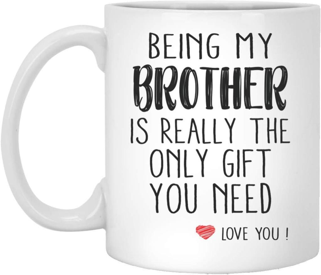 Being Your Brother Seems Like Brother Sister Ceramic Coffee Mark Cup Sister
