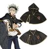 Asta Clover Black Outfit Short Cape Cosplay Costume Unisex Halloween Gift Party