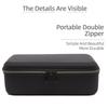 Portable Hard Case Black Carrying Storage Bag for DJI Osmo Action 4 Camera for Travel Home Office, Case Only