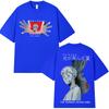 Anime The Summer Hikaru Died Yoshiki T-shirt Mode Harajuku Ronde Hals T-shirts Unisex Dames Katoen Casual Losse T-shirts Streetwear