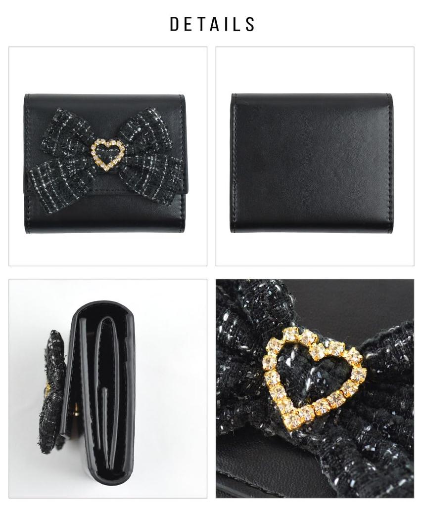 SecretDoor Pink Tri-fold Wallet for Women, Mini Wallet, Small Wallet, Popular, Cute, Thin, Compact, Folding Wallet, Easy to Use, Large Capacity, Coin