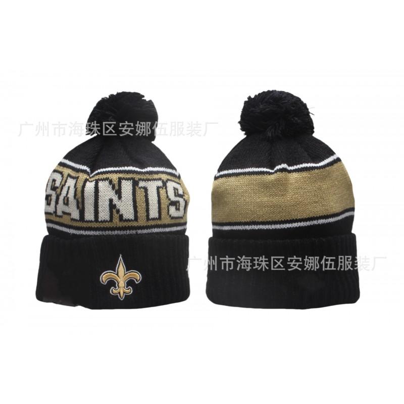 2026 Rugby Baseball Saint Embroidered Beanie Warm Knit Hat Men Women