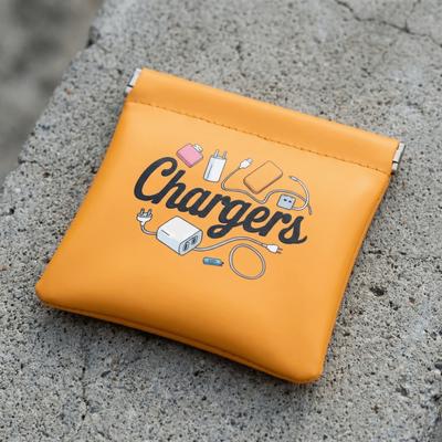 Dust-proof Charger Storage Bag Durable Self-closing Spring Cable Storage Bag Multi-functional Makeup Lipstick Bag Office