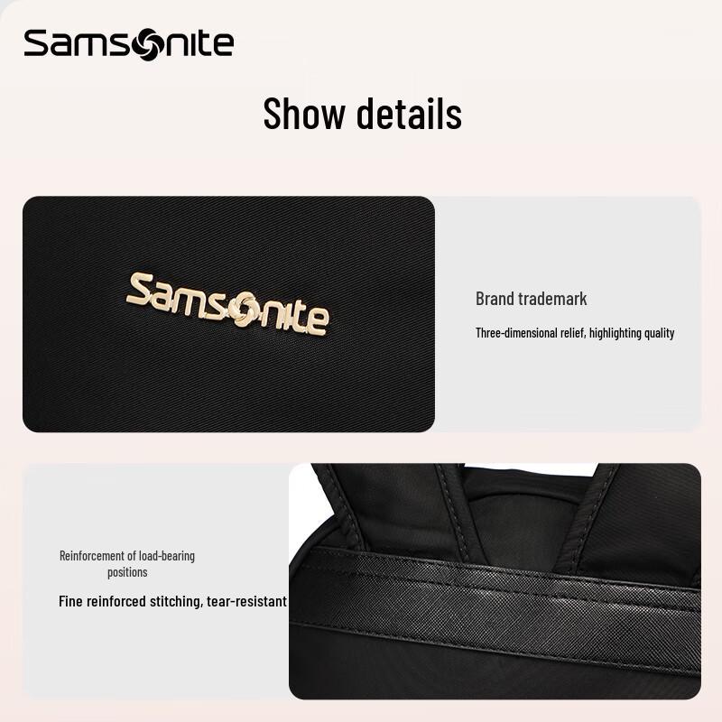 Samsonite Damski plecak na laptopa 14-calowy do pracy i na dojazdy