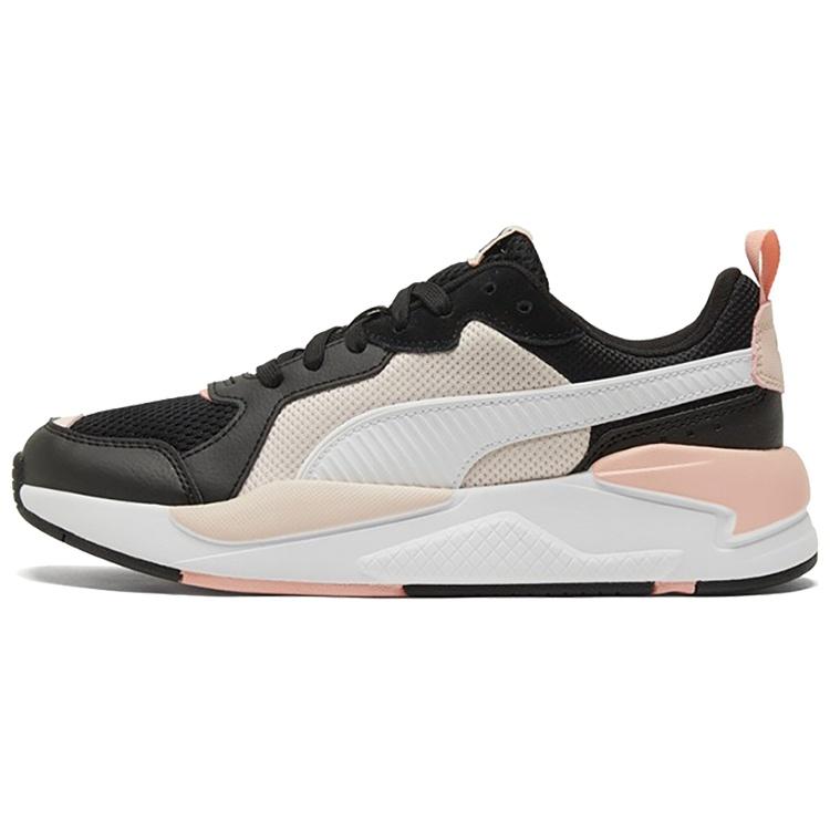 PUMA X-Ray Black Pink White Low Tops Sports Shoe Black White Pink Men s 372602-27 EU 37.5