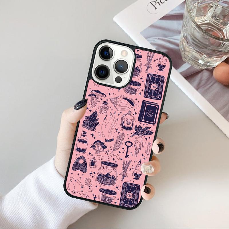 Witch Aesthetic Art Phone Case For iPhone 17 Air 16 15 14 Max Plus 11 12 13 Pro Max Phone Cover coque