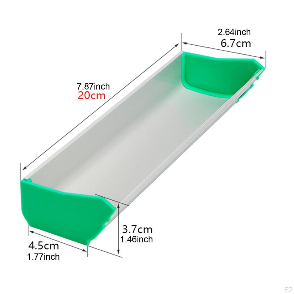 Emulsion Scoop Coater AntiSlip Coating Gadgets Double-edge Leakproof Silk Screen