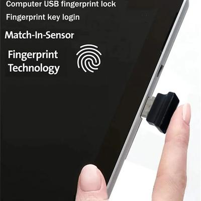 USB čtečka otisků prstů pro Windows 10 11 Hello Biometrický skener Zámek Odemknutí Příslušenství pro notebook Modul