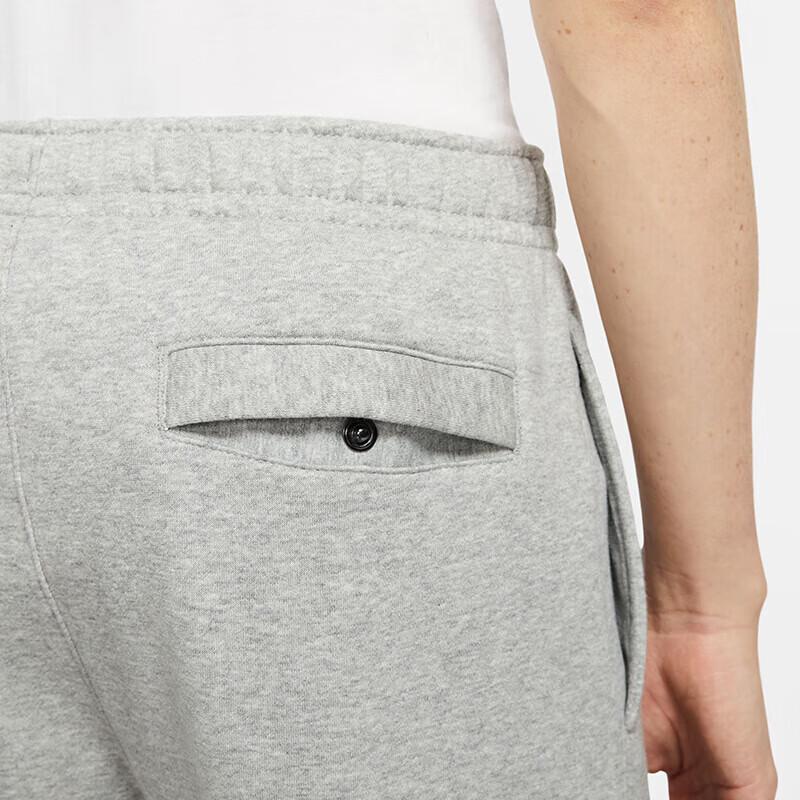 Nike Men's Sweatpants Winter Knitted Fleece-Lined Straight-Leg Casual Pants