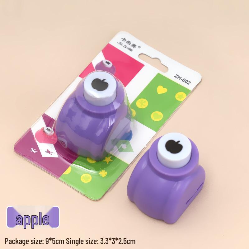 Novelty Puncher for DIY Photo Albums - Handmade Children's Embosser & Creative Student Stationery