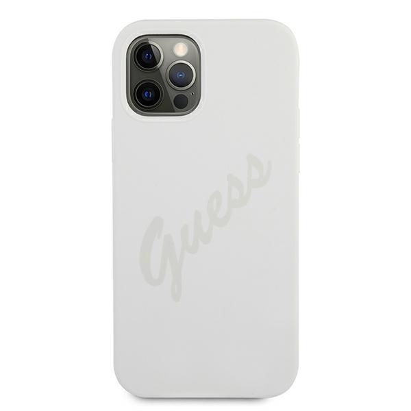Guess Guhcp12Llsvscr Iphone 12 Pro Max6,7 Kremowy/Cream Hardcase Script Vintage