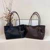 Large Capacity Portable Tote Bag Women'S Autumn And Winter Retro Simple Fashion Versatile Commuter Shoulder Armpit Bag