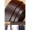 Meier Belt men's genuine leather youth k-style pin buckle first layer pure cowhide retro belt
