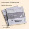Blue Fruit Acrylic Cardstock Drawing & Doodling Mini Watercolor Pocket Book with Thickened Blank Pages