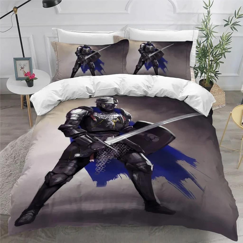 3D Print Holy Knights Bedding Set Boys Girls Twin Queen King Size Duvet Cover Pillowcase Bed Boys Adult Home Textileextile