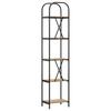 Bookshelf Artisan Oak 40 x 30 x 183 cm Engineered Wood