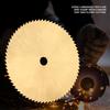72 Teeth High Speed Steel Circular Saw Blade Small Cutting Disc for Metal Wood Plastic 60*6mm