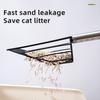 Chicken Poop Scooper 4-in-1 Poultry Litter Scoop with Handle Litter Sifting Shovel for Chicken Coop Pet Waste Cleaning