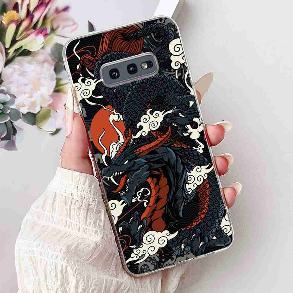 For Samsung Galaxy S10e Case SM-G970 Fashion Bow Flower Soft Silicone TPU Cover For Samsung S10e S10E SM-G970F 5.8" Phone Casing