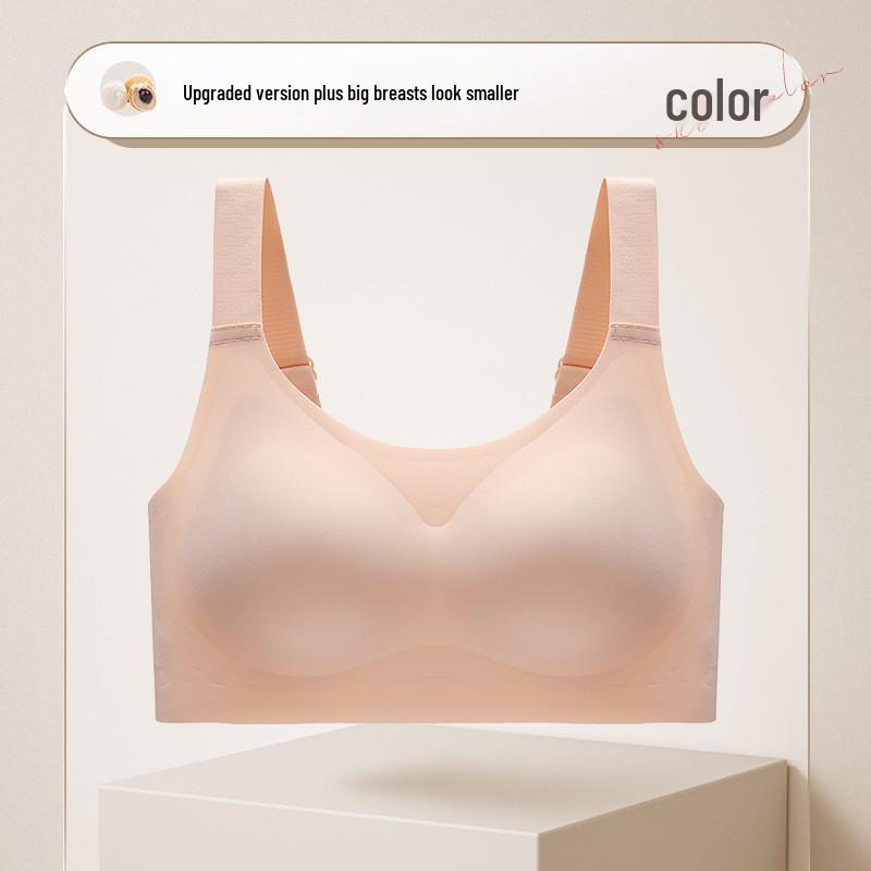 

Европейский и американский бюстгальтер минимайзер без косточек большого размера с боковой поддержкой - Предотвращает провисание для большой груди L (75F 80C 80D 80E)
