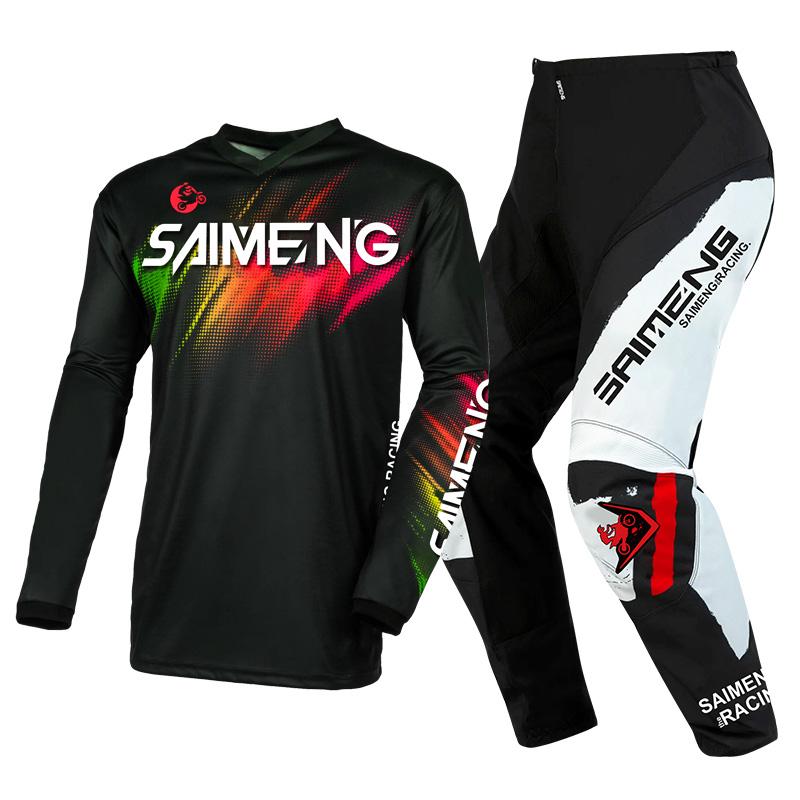 Motocross Gear Set for Kids 4 5 6 7 8 9 10 11 12 13 Years Youth Child Motorcycle Boy Girl Jersey Pant Kits Racing Suit Off-road Enduro MX MTB