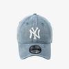 New Era Mlb New York Yankees Unstrukturierte Denim Baseballkappe Hellblau 14881501