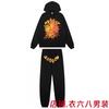 2026 Set Tuta con Felpa Senza Cappuccio in Cotone Leggero e Pantaloni Jogger Uomo Donna Streetwear Casual