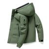 Men's New Winter Graphene Thickened Warm Hooded Jacket - Trendy Cotton Coat for Couples