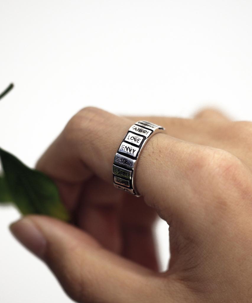 Shoveoff [Silver 925] Svr-#S603 Have A Belief Ring