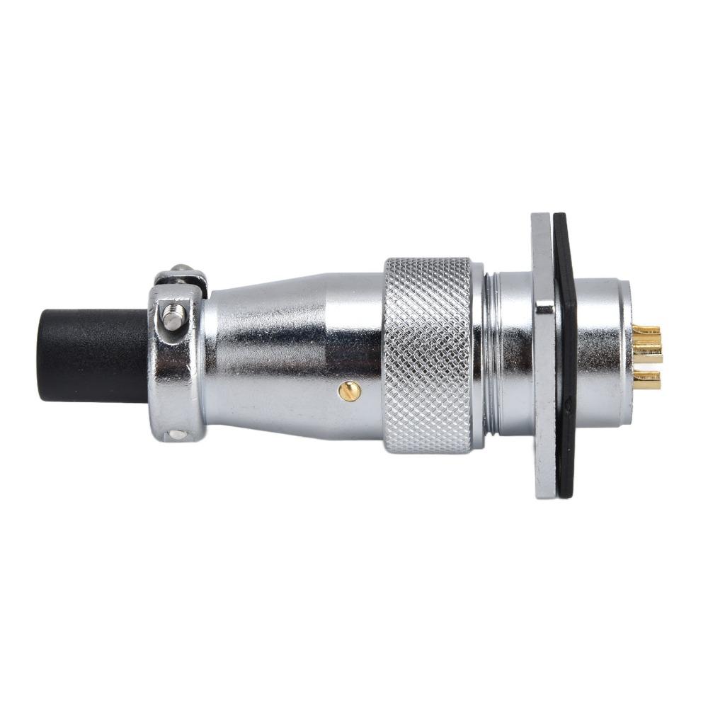 Zinc Alloy Aviation Male Female Plug WS20 Electrical Power Connector  DC Applications